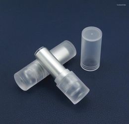 Storage Bottles 100pcs Lip Gloss Tube Empty Bottle Frosted Clear Lipstick Cosmetic Packing Container Round