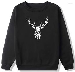 Men's Hoodies COGOXO Men Clothing Sweatshirt Girl Hoodie Tee Womens Pullover Plaid Tops Autumn Sweatshirts Round Neck Large Mh1