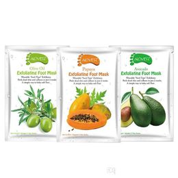 Other Skin Care Tools Aliver Avocado Papaya Olive Oil Exfoliating Foot Mask Remove Dead Smooth For Feet Drop Delivery Health Beauty D Dhkjn