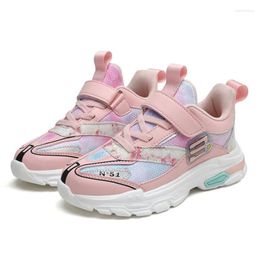 Athletic Shoes 2023 Children Casual Fashion Kids Baby Girls Boys Mesh Soft Sole Sport Sneakers Anti-slip Walking