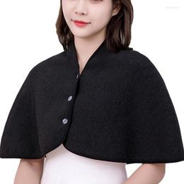 Blankets Neck And Shoulder Wrap Thick Warm Soft Shawl Heating Pad For Adults Light Plush Shoulders Autumn Winter Cold Blanket