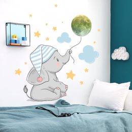 Wall Decor Boys 5 to7 Stickers for Kids Rooms Animals Baby Child Infant paper Room Decoration Accessories Girl Bedroom 230220