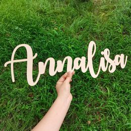 Party Decoration Pesonalized Names Wood Signs Custom Name Sign Table Decor Wedding Wooden Letters Baby Nursery Pet