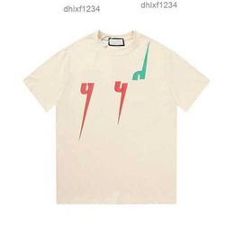 2023 Newly Listed Summer Italy Brands Cotton Letter Printing t Shirts Fashion Mens Short Sleeve Two g Graphic Customize Women Clothesgxt2