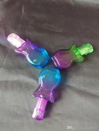 Violin like alcohol lamp Wholesale Glass bongs Oil Burner Glass Water Pipes Oil Rigs Smoking Rigs