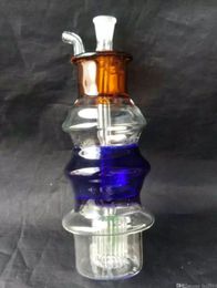 Color pagoda water bottle Wholesale Glass bongs Oil Burner Glass Water Pipes Oil Rigs Smoking Rigs