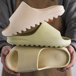 Slippers Summer Men Women Indoor EVA High Soft Bottom Sandals Trend Slides Light Beach Shoes Couple Home Big Size 230220