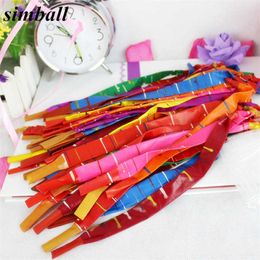 200pcs Long Rocket Balloon For Kids Play air balloons Birthday Party Supplies Wedding Decoration Balloons Children's Toys