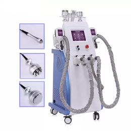 Cryo Handles Fat Freezing Machine Cryolipolysis Body Slim Equipped With Laser Board And 40k Cavition