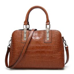 HBP Fashion Womens Totes сумки аллигатор на плече