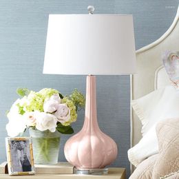 Table Lamps Creative Headlights Silver Living Room Decorative Desk Lamp Simple Modern Pink Bedroom Headlamp LB12079