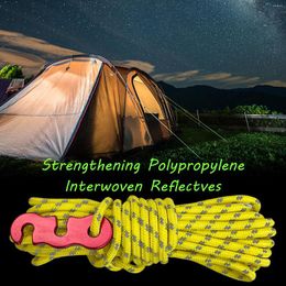 Outdoor Gadgets 4Pcs 3.5mMultifunction Tent Rope Reflective Guy Line Parachute Cord Lanyard Camping Hiking Durable Accessories