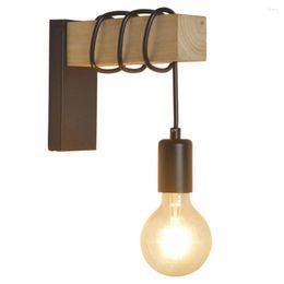 Wall Lamp Light Attractive High Brightness Vintage Coil Design LED Bedside Home Decor