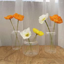 Vases Flower Vase For Wedding Decor Centerpiece Glass Planter Tabletop Terrarium Containers Floral