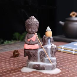 Fragrance Lamps Backflow Incense Holder Different Style Assorted With 20 Pieces Cones