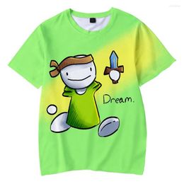 Men's T Shirts Fashion Cute Summer T-shirt Dreamwastaken Comfortable Hip Hop Men Women Casual Kids Shirt Boys Girls Tee Tops