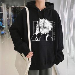 Men's Hoodies Anime Hoodie X Killua Leorio Kurapika Gon Hisoka And Neferpitou Long Sleeve Harajuku Unisex Tops Sweatshirt