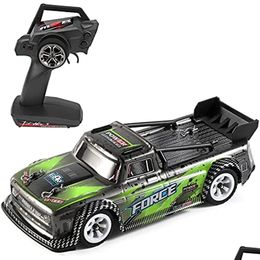 Electric/Rc Car Rc Toys High Speed 30Kmh Onroad Drift Cars With Led Light 400Mah Battery 24Ghz 4Wd Chassis Remote Dhyiy