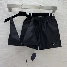 Sexy Womens Tracksuits Girls Designer Triangle Bra Short Pants Shot Testrone regolabile per il bagno per esterno per esterno SML SML