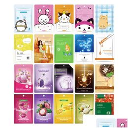Other Skin Care Tools Face Mask Natural Fruit Extract Mango Apple Tomato Moisturising Oil Control Masks Drop Delivery Health Beauty D Dhxlq