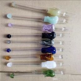 Smoking Pipes Colour bones and bones Wholesale Glass bongs Oil Burner Glass Water Pipes Oil Rigs Smoking Rigs