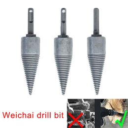 Professional Drill Bits 1pcs Woodworking Firewood Machine Wood Reamer Punch Bit Split Woodwork Cone Drilling Tool Indexable