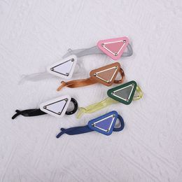 New luxury designer P letter l Hair Clips suitable for girls cute hairpin multi-color optional inverted triangle fashion hair Jewellery high-qualitys wholesale