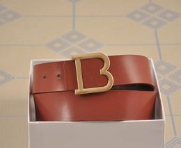 Luxury Designer Belts Fashion Colorful Letters Smooth Buckle Men Women Belts Width 3.8cm Jeans Dress Decorative Belt Wholesale