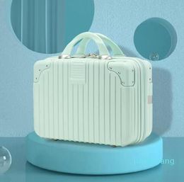 HBP bags women suitcase cosmetic case 1 small hand luggage case lady Lightweight mini storage box men Tool boxes handbag Stylish simplicity