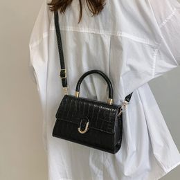 HBP Womens crossbody bag fashion shoulder bag alligator design mini versatile leisure purse