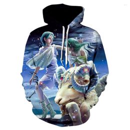 Men's Hoodies N 2023 3D Featuring Cartoon Characters Nuo Bo And Hip Hop Style For Spring Fall