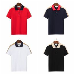 designer shirt polo fashion top business clothing polos Hugo logo embroidered collar details short sleeve polo shirt mens clothes multi-colors Tee trapstar M-3XL tn