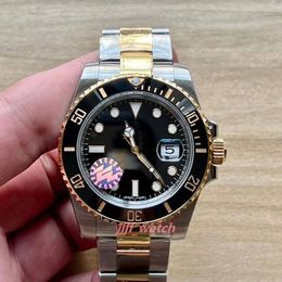 ZZF factory 116613 watch Super Cal.3135 integrated movement Size 40 mm 904 l stainless steel 18k gold ring Sapphire crystal glass