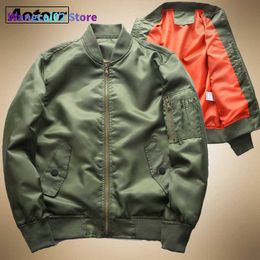 Men's Jackets Autumn Military Men Air Force Bomber Jacket Male Baseball Sports Outwear Thin Coat Windbreaker Casual Zipper Tops Clothes 022023H