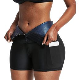 Women's Shorts Sauna Sweat Short Pants Suits For Women High Waist Slimming Compression Thermo Workout Body Shaper Thighs