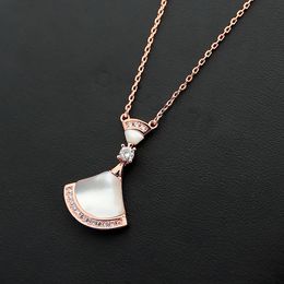 47cm white shell necklace for womenlove necklaces & pendants fashion choker necklace women men Lover neckalce Jewellery gift