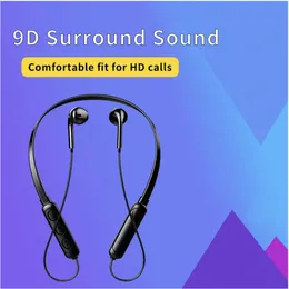 New Bluetooth Earphones Bluetooth 5.3 Headset tws Wireless Magnetic In-ear Stereo Bluetooth 5.0 Music Earbuds Neck Hanging Sports Headset