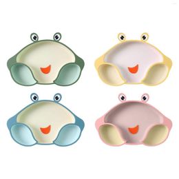Bowls Non Slip Silicone Dinner Plate Dinnerware Bowl Training Feeding Utensils Baby With Suction For Child Toddlers Kids