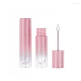 Storage Bottles 100pcs 4ml Lip Gloss Glaze Tube Pink Lipstick Refillable Bottle Oil Wand Mascara Containers