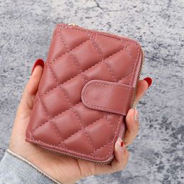 New Wallet Women 's Small Short Student Version Change Bag Multi-card Card Bags Outlet