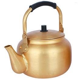 Bowls Whistling Tea Kettle Metal Teapot Stovetop Water Heater Rice Jug Portable Stainless Steel