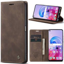 Luxury Phone Cases For OPPO Realme 9i A96 A54 A95 A36 A76 K10 Reno 8 7Z F21 Pro 4G Wallet Magnetic Leather CaseMe 013 Case Capa