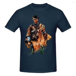 Camisetas para hombres 2023 Fashion Leisure Clint Eastwood Wild West Style Camiseta Harajuku Streetwear Graphics Graphics Brands Tee Tops