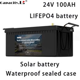 24v 150ah lifepo4 battery 100ah battery pack RV solar home energy storage battery outdoor camping boat motor