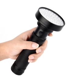 UV Flashlight Portable Lighting Torches 51 LED 395 nM Handheld Portable Black light Pet Urine and Stain Detector Flashlights crestech