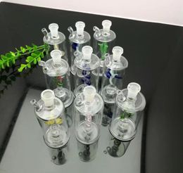 Multi type floral glass flask Wholesale Glass bongs Oil Burner Glass Water Pipes Oil Rigs Smoking Rigs