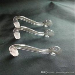 Pink transparent pot Wholesale Glass bongs Oil Burner Pipes Water Pipes Glass Pipe Oil Rigs Smoking,