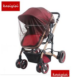 Crib Netting Baby Stroller Cat Mosquito Net Pushchair Cot Moses Basket Pram Carseat Safety By Car Outdoor Protect Drop Delivery Kids Dh9Sp