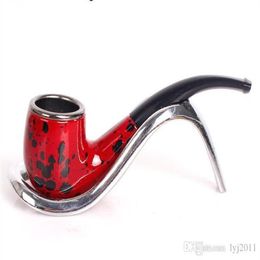 Resin smoking set, medical acrylic, curved handle, pipe, smooth spot, pipe, smoking set.