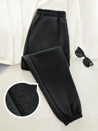 Men's Pants HOUZHOU Black Sweatpants Joggers Men's Classic For Men Sportswear Casual Trousers Male Korean Gym Clothing Breathable